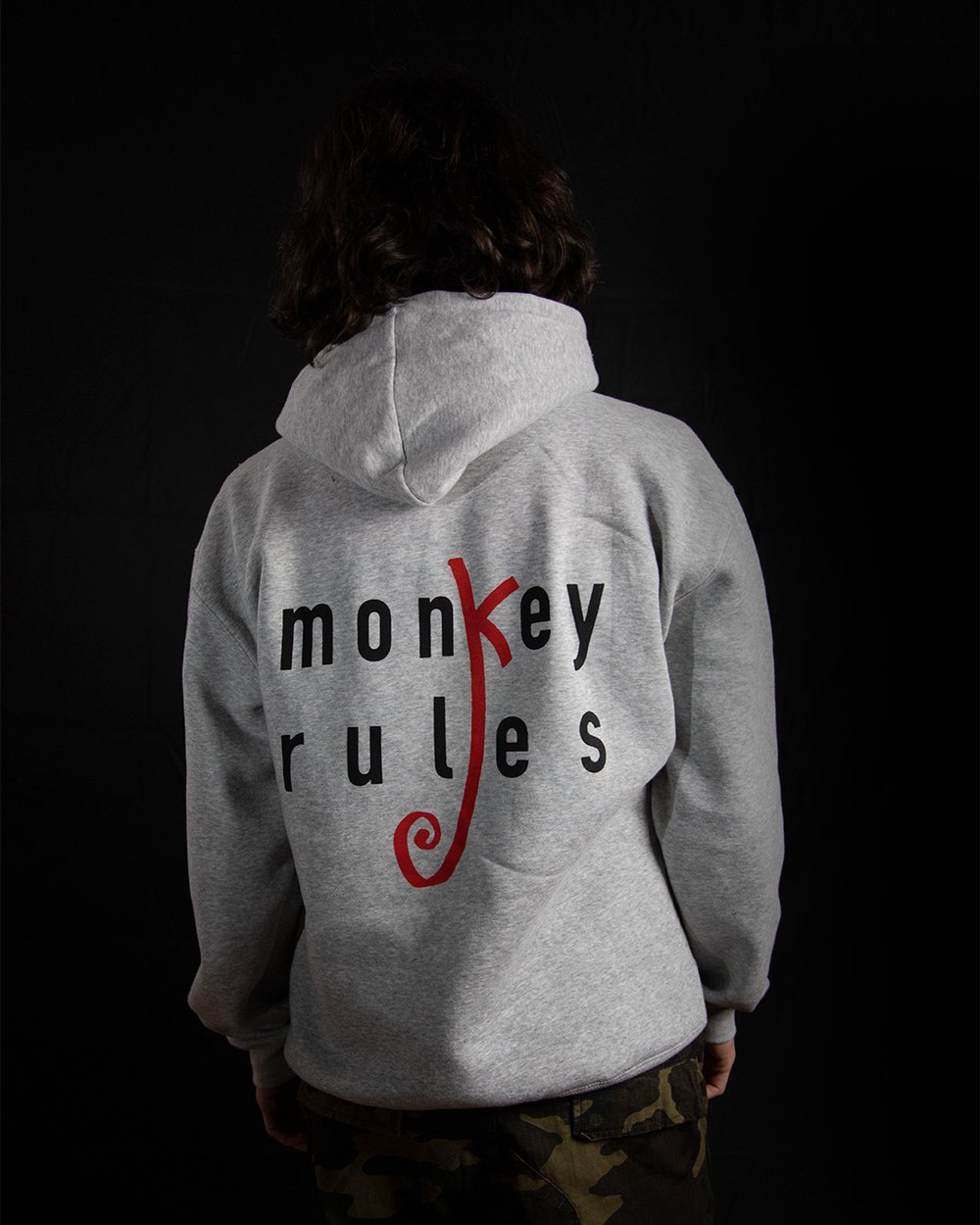 SSS HOODIE "MONKEY RULES"