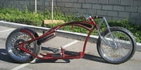Image 5 of Tinworksinc Harley/Chopper/Bobber Single Shock Front End Girder USA Made