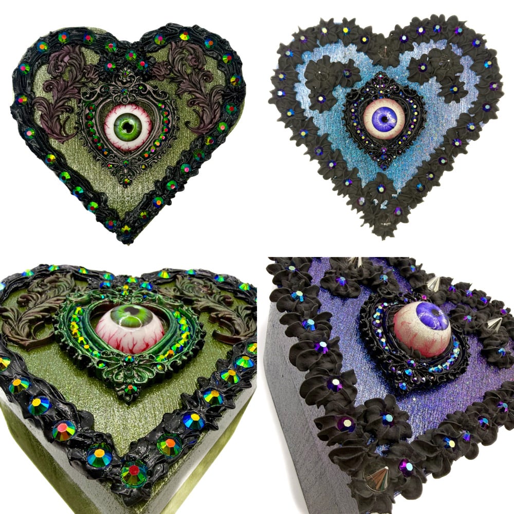 Image of CakeheArt Collection-faux cake storage boxes