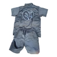 Image 2 of Eli Designer Brand | Cross Nylon Short Set 