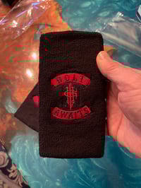 Image 2 of New Gary Holt sigil Holt Awaits sweatbands!( sold in pairs!!)