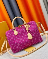 Pink denim speedy 30