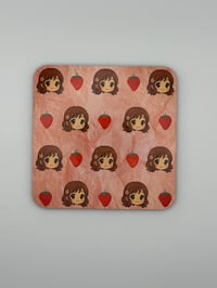 Image 3 of 🎸 Set de 4 Dessous de Verre – “Univers de Nana” 🖤🌹