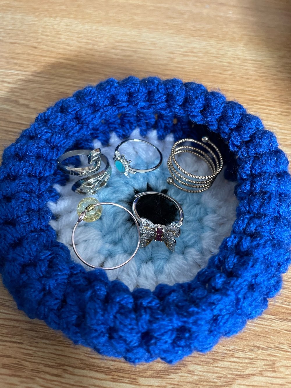 Image of Evil eye trinket dish