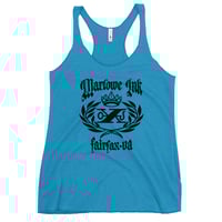 Image 4 of Marlowe Ink Logo in Black Women's Racerback Tank