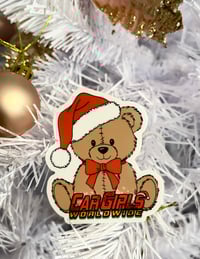 Image 1 of Santa Bear Badge