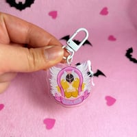Image 2 of 1.5 Inch Acrylic Key Chain Angewomon