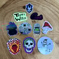 Image 3 of Trippy Witch Stickers