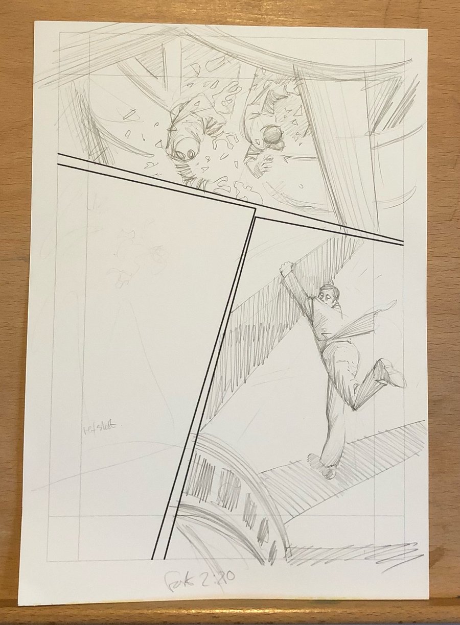 Image of Fort issue 2 page 20 pencils