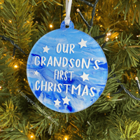 Image 1 of CUSTOM MARBLE BAUBLE