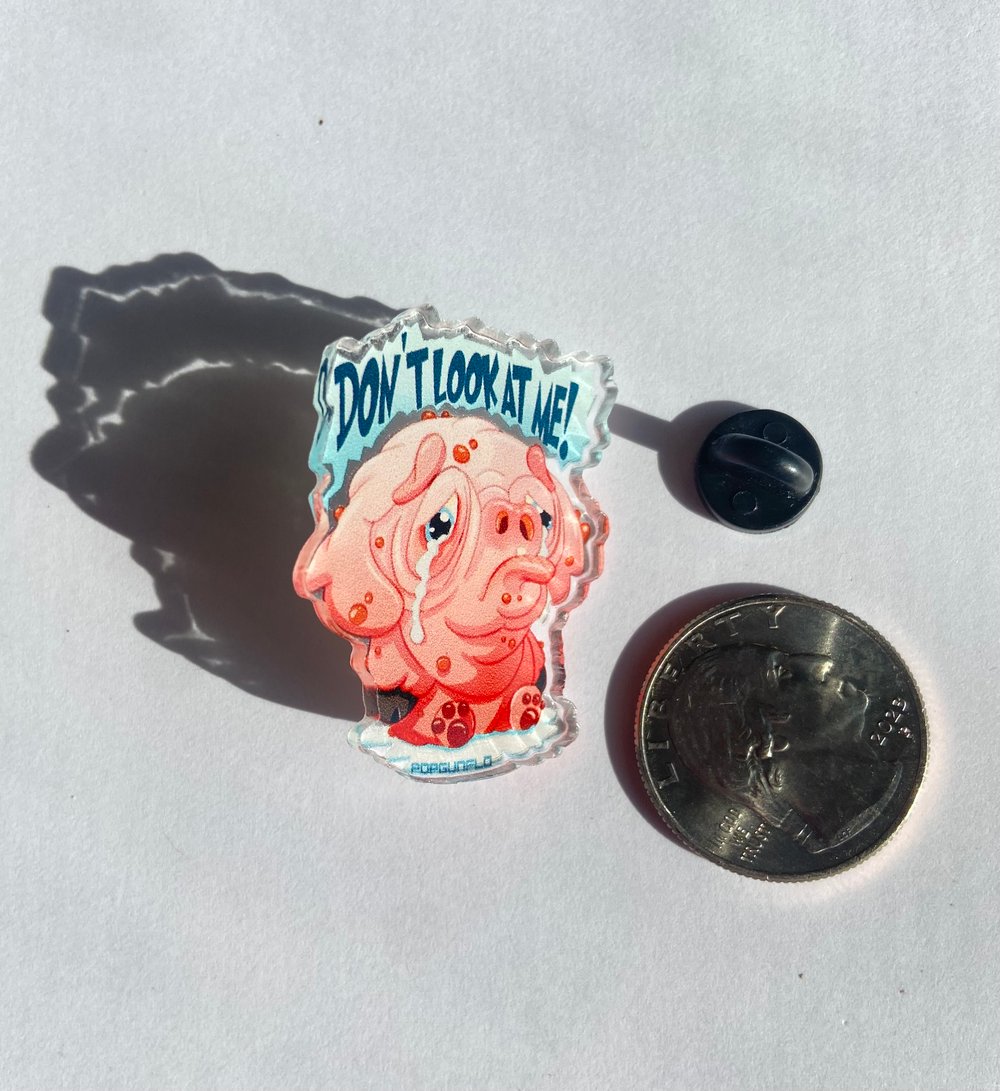 Squonk Acrylic Pin