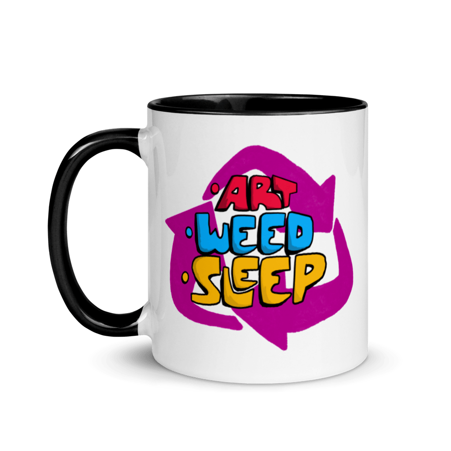 Image of Art Weed Sleep Mug