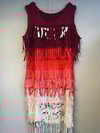 Image 1 of Fringe dress pink (m/l)
