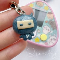 Image 1 of Gozarutchi - Tamagotchi Polymer Clay Charm