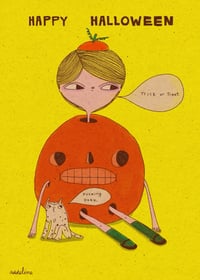 Happy Halloween limited mini print 
