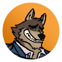 Image 2 of Mr. Wolf Button