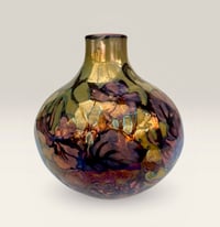 Image 2 of “Violet” reduction lustre vase