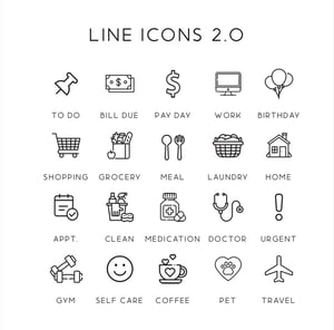 Image of Line icons 2.0