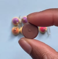 Image 4 of A:TLA Inspired Fruit Pie Polymer Clay Earrings