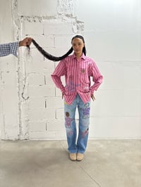 Image 2 of SHIRT «  LA CHEMISE DE PAPA » FULL PINK 