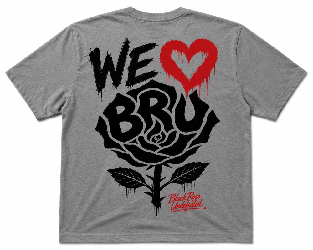 Image of WE LOVE BRU (GRAY)