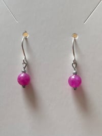 Tickled pink earrings