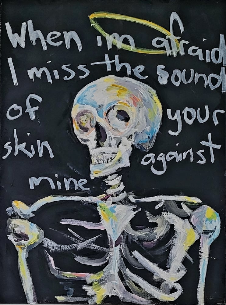 The sound of your skin