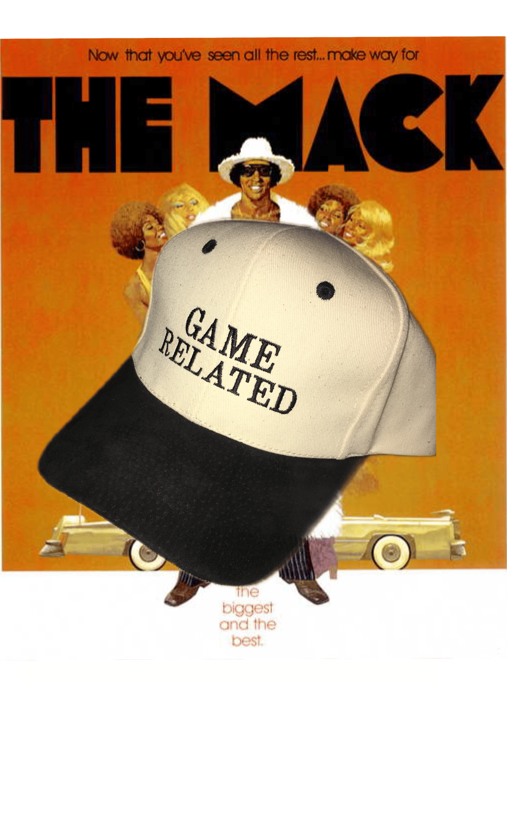 Image of Cream Game Related Strapback hat