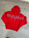 liquid Metal Red Hoodie 4/4 limited edition