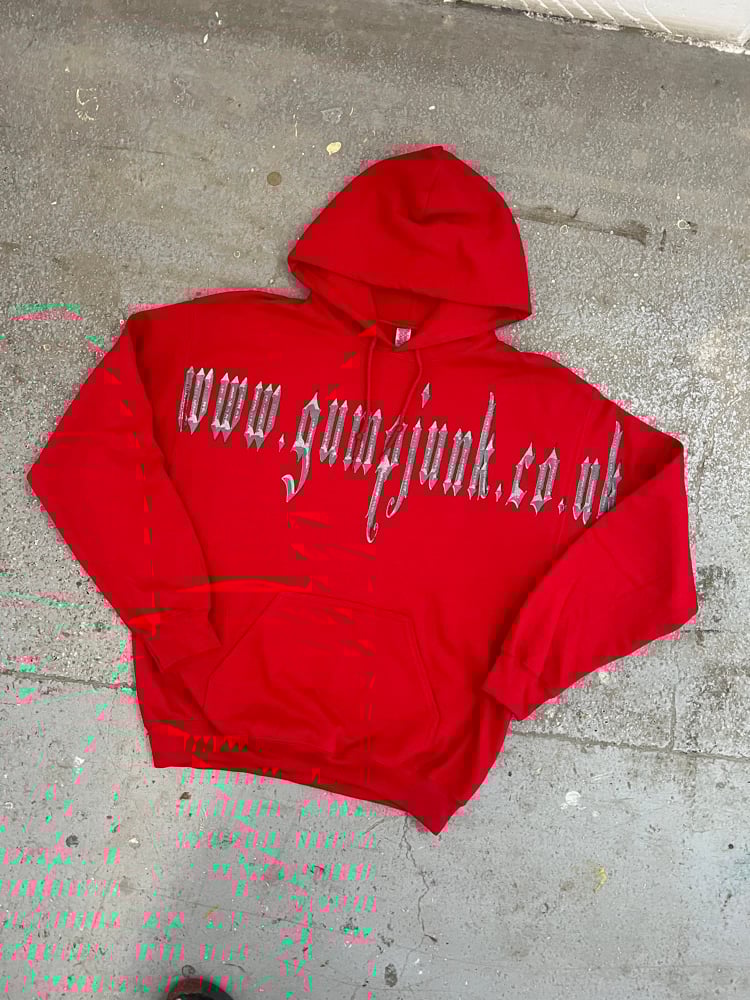 liquid Metal Red Hoodie 4/4 limited edition