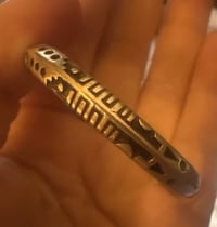 Image 4 of Heavily stamped stacker ( AKA- BS cuff)