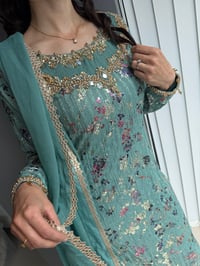 Image 6 of Floral Teal
