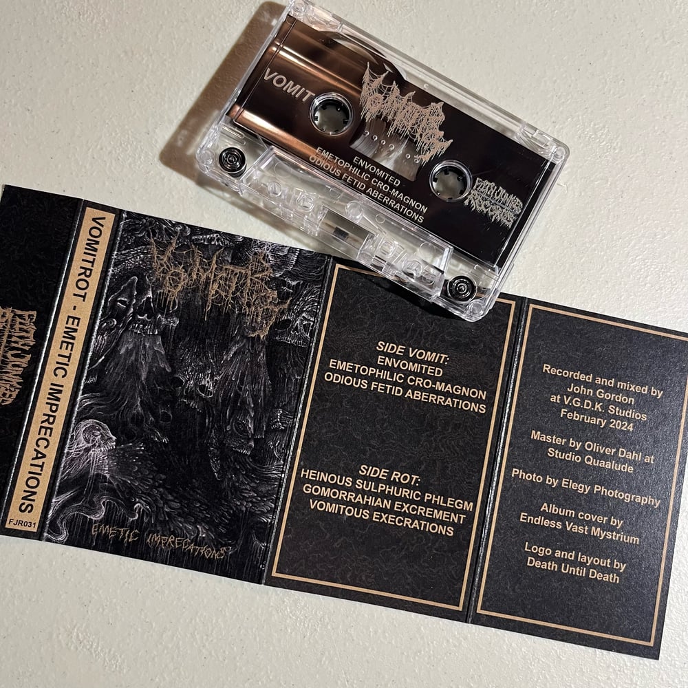 VOMITROT - "Emetic Imprecations" cassette