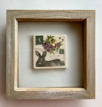 Image 2 of Rabbit ceramic tile picture 