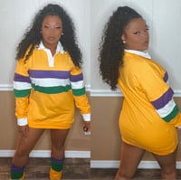 Yellow Strip Mardi Shirt 