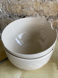 Image 1 of Pair of Cream Ramen Bowls