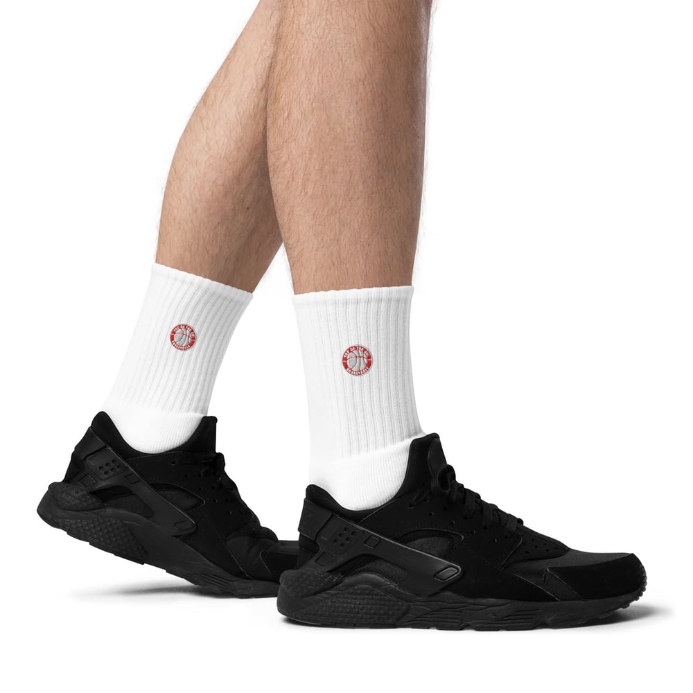 Image of Top of the AM - Embroidered socks