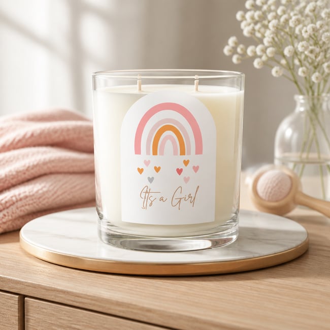 It’s a Girl - Baby Keepsake Candle - 400g