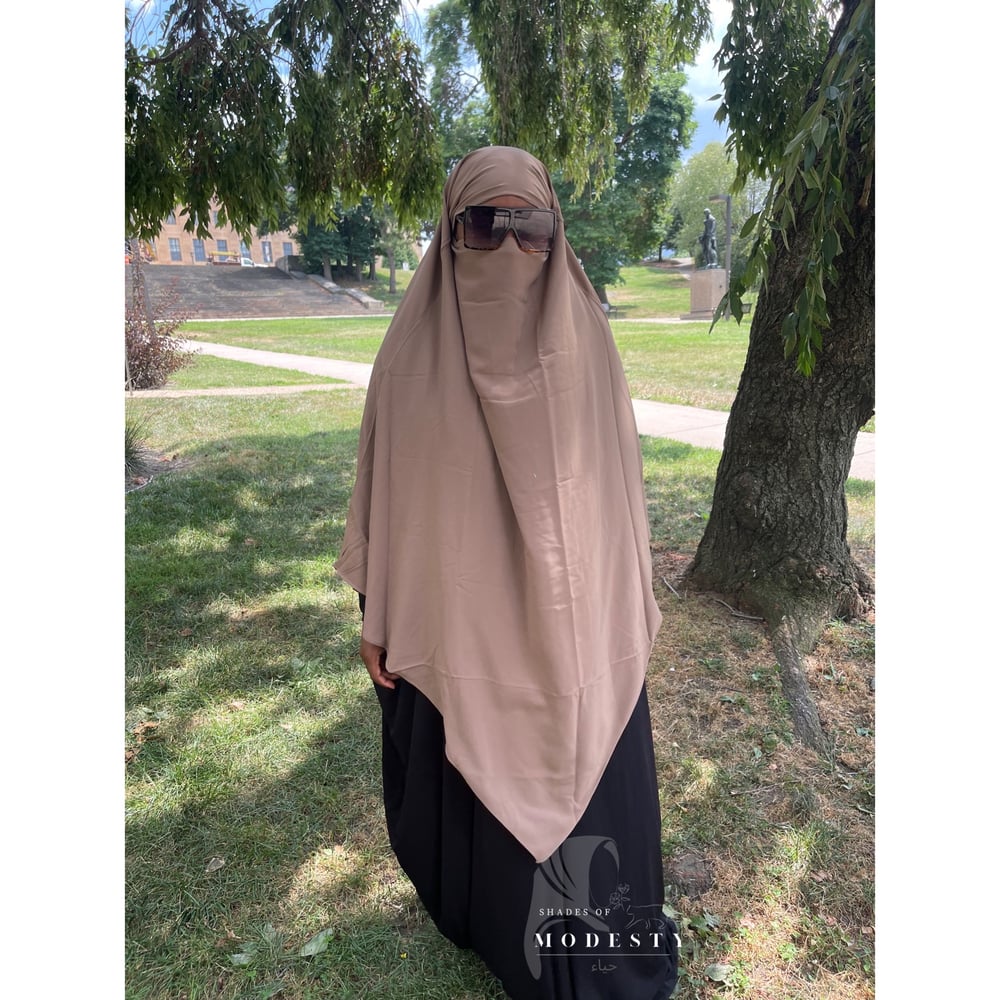 Overhead Khimar  (Taupe)