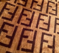 Image 4 of Designer Alternative Fleece Throw Blanket 