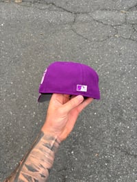 Image 4 of VIOLET MULTI TONE SEATTLE MARINERS CUSTOM FITTED CAP