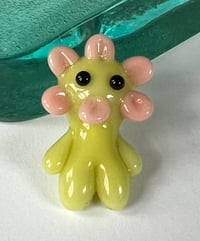 light green flower boy