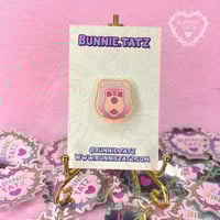 Image 1 of Billy Bear Ham Glitter Pin 
