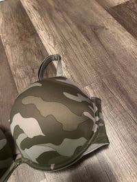 Image 2 of  Victoria’s Secret pink camo push-up pad bra