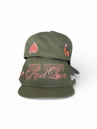 Image 3 of Thru Hearts Fitted Cap 7 1/8