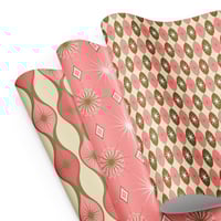 Image 1 of Starlite Drive Pink Wrapping Paper