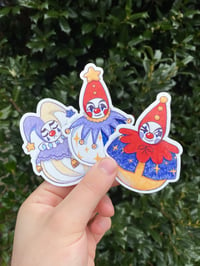 Image 1 of clown ball stickers