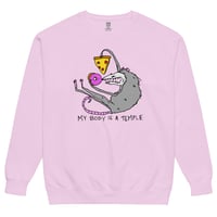 Image 5 of temple Unisex garment-dyed sweatshirt 