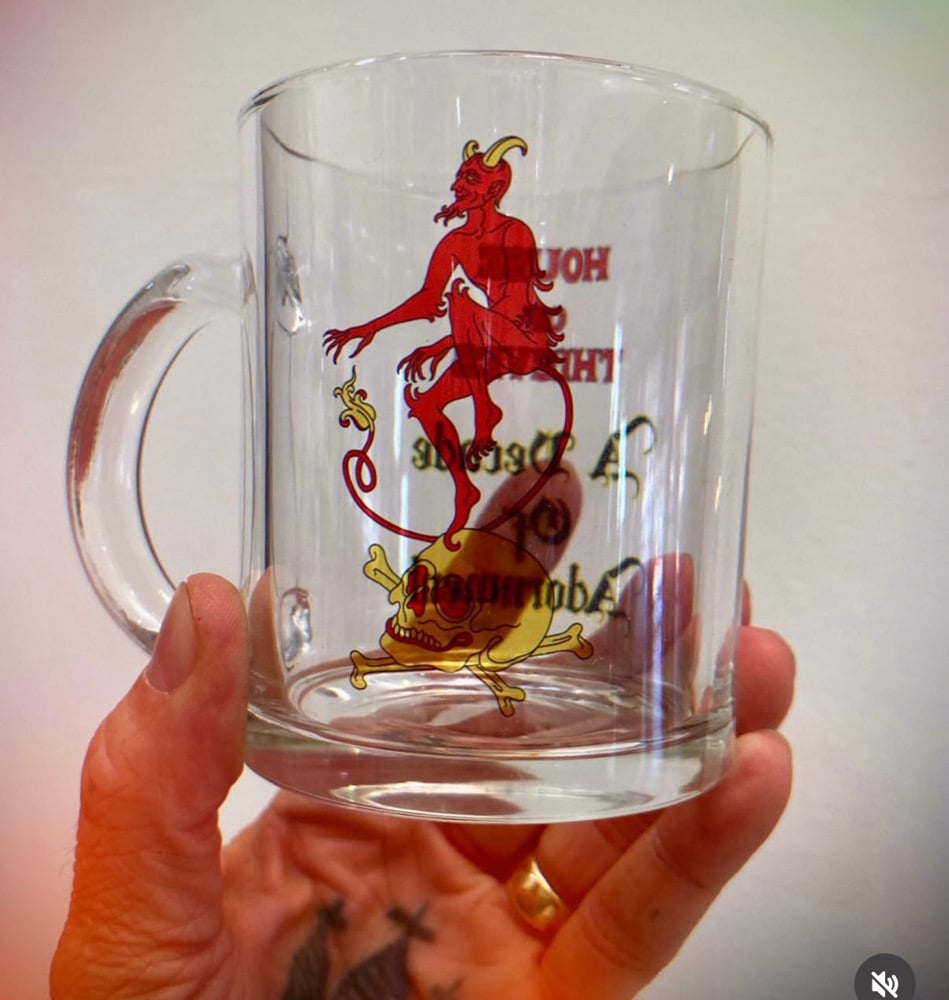 Image of A Decade of Adornment Glass Mug