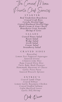 Image 5 of !!! Private Chef Services Dallas, Texas &  Broken Bow, Oklahoma 